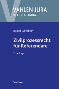 Vorderes Coverbild Zivilprozessrecht für Referendare