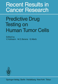 Vorderes Coverbild Predictive Drug Testing on Human Tumor Cells