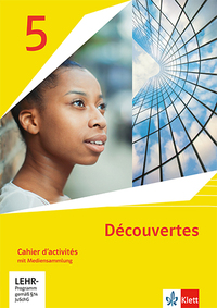 Vorderes Coverbild Découvertes 5. Ausgabe 1. oder 2. Fremdsprache
