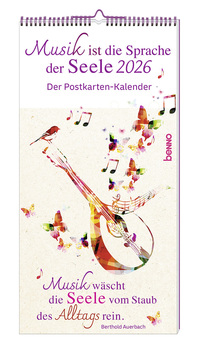 Vorderes Coverbild Musik ist die Sprache der Seele 2026