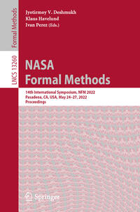 Vorderes Coverbild NASA Formal Methods