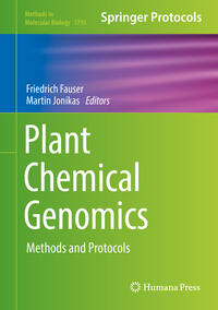 Vorderes Coverbild Plant Chemical Genomics