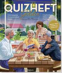 Vorderes Coverbild Das Quizheft - Golden