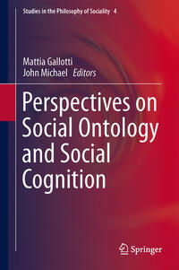 Vorderes Coverbild Perspectives on Social Ontology and Social Cognition