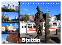 Vorderes Coverbild Stettin - Bedeutende Hafenstadt in Polen (Tischkalender 2025 DIN A5 quer), CALVENDO Monatskalender