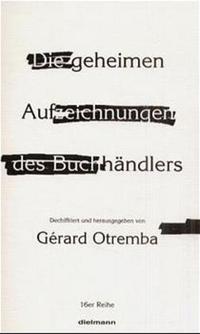 Vorderes Coverbild Die geheimen Aufzeichnungen des Buchhändlers