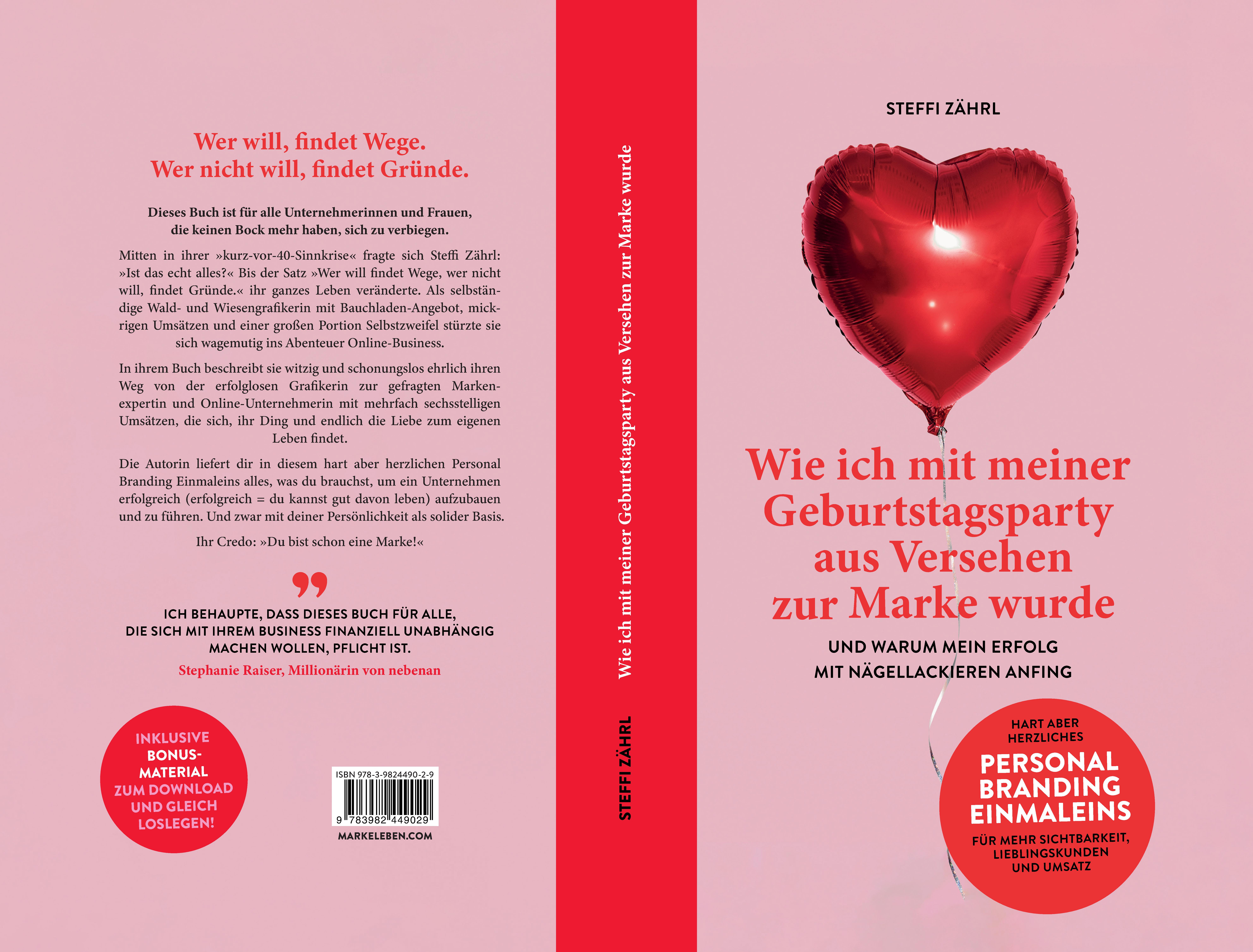 Gesamtes Coverbild Wie ich mit meiner Geburtstagsparty aus Versehen zur Marke wurde