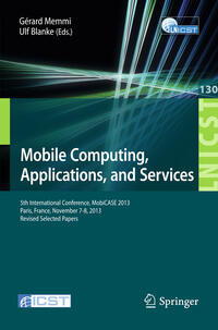 Vorderes Coverbild Mobile Computing, Applications, and Services