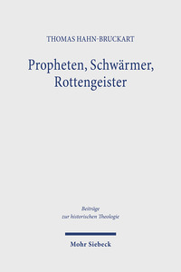 Vorderes Coverbild Propheten, Schwärmer, Rottengeister