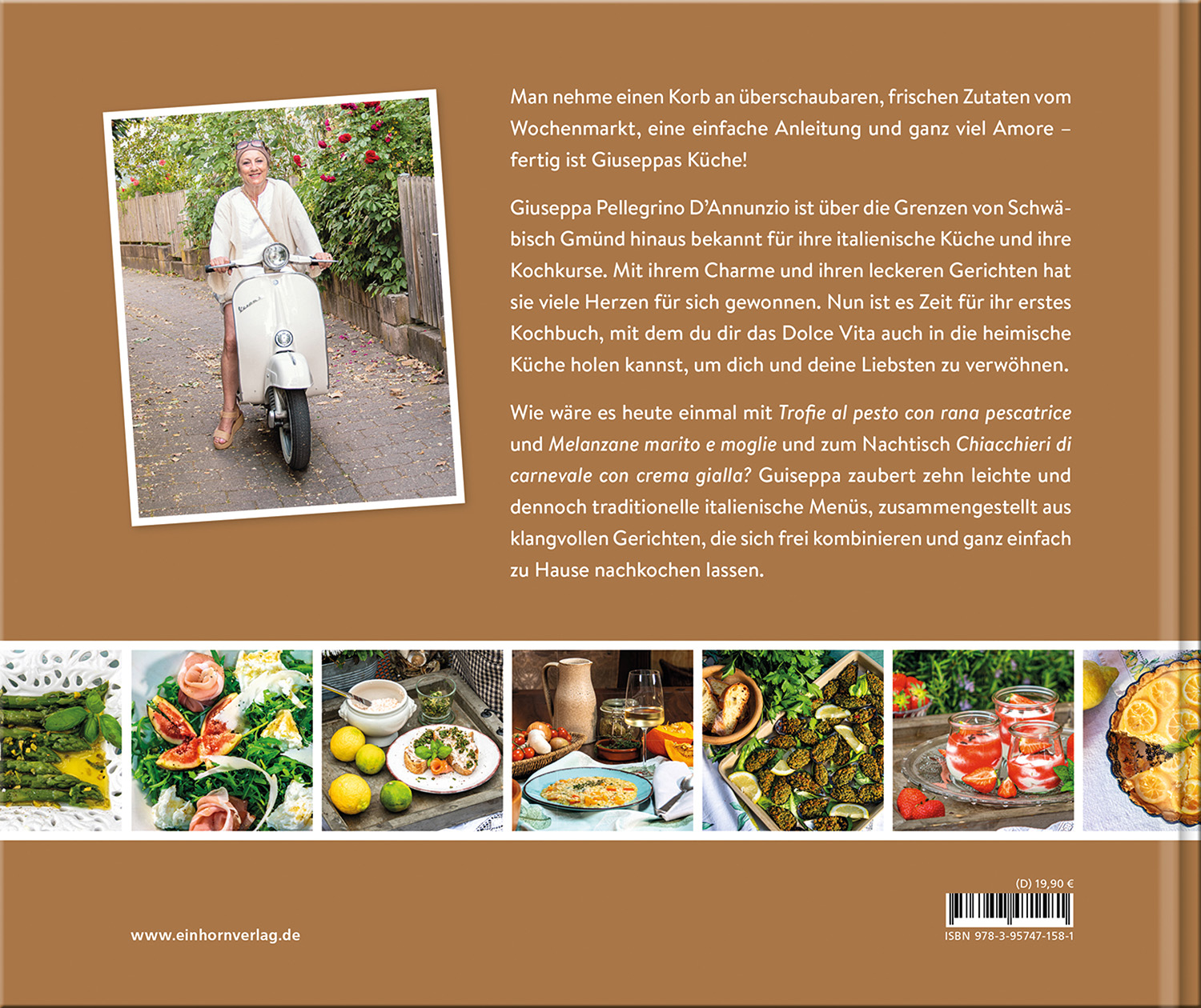Rückseitencover Giuseppas Küche