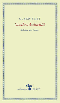 Vorderes Coverbild Goethes Autorität