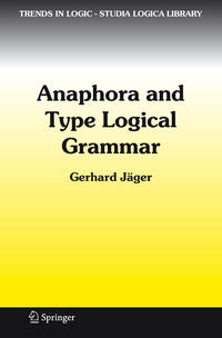 Vorderes Coverbild Anaphora and Type Logical Grammar
