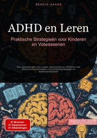 Vorderes Coverbild ADHD en Leren: Praktische Strategieën voor Kinderen en Volwassenen