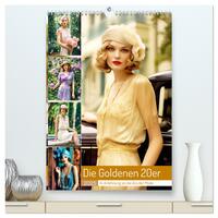 Vorderes Coverbild Die Goldenen 20er - In Anlehnung an die Ära der Mode (hochwertiger Premium Wandkalender 2025 DIN A2 hoch), Kunstdruck in Hochglanz