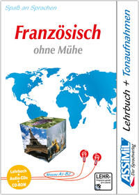 Vorderes Coverbild ASSiMiL Französisch ohne Mühe - Plus-Sprachkurs - Niveau A1-B2