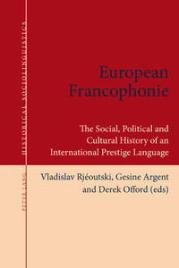 Vorderes Coverbild European Francophonie
