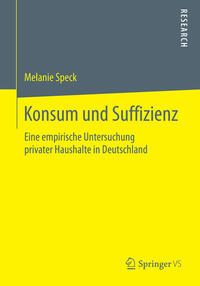Vorderes Coverbild Konsum und Suffizienz