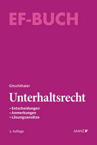 Vorderes Coverbild Unterhaltsrecht