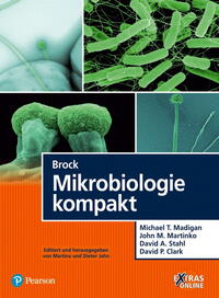 Vorderes Coverbild Brock Mikrobiologie kompakt