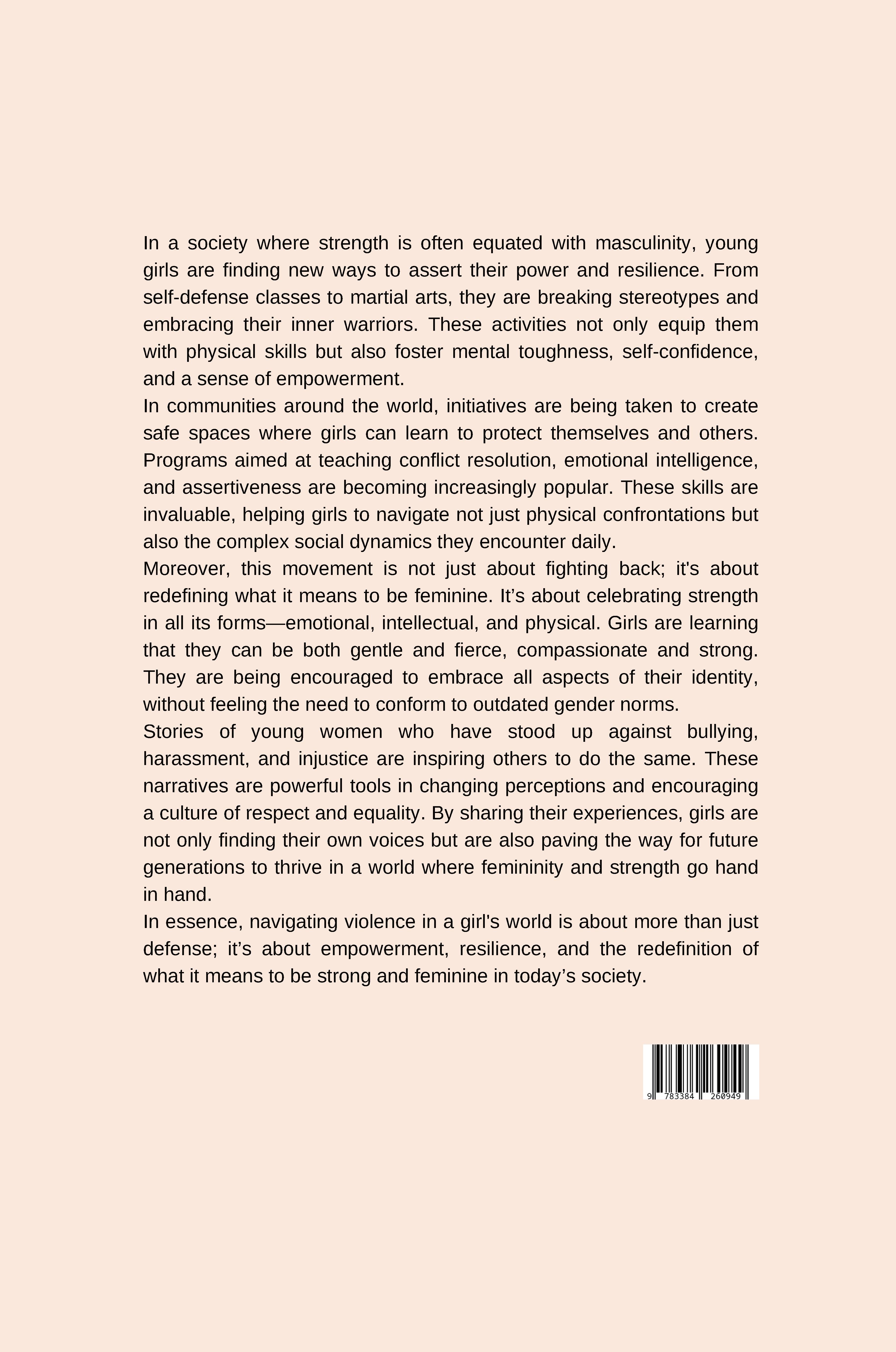 Rückseitencover Fists and Femininity: Navigating Violence in a Girl's World