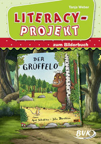 Vorderes Coverbild Literacy-Projekt zum Bilderbuch Der Grüffelo