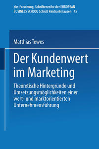 Vorderes Coverbild Der Kundenwert im Marketing