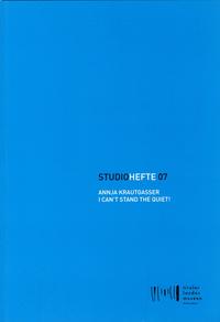 Vorderes Coverbild Studiohefte 07. Annja Krautgasser