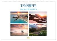 Vorderes Coverbild Teneriffa Traumlandschaften (Wandkalender 2025 DIN A2 quer), CALVENDO Monatskalender