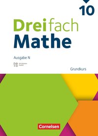 Vorderes Coverbild Dreifach Mathe - Ausgabe N - 10. Schuljahr