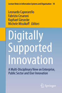 Vorderes Coverbild Digitally Supported Innovation