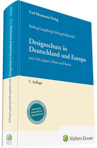 Vorderes Coverbild Designschutz in Deutschland und Europa
