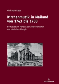 Vorderes Coverbild Kirchenmusik in Mailand von 1743 bis 1783