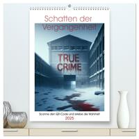 Vorderes Coverbild True Crime - Schatten der Vergangenheit (hochwertiger Premium Wandkalender 2025 DIN A2 hoch), Kunstdruck in Hochglanz