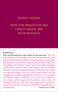 Vorderes Coverbild Wege zur Erkenntnis der ewigen Kräfte der Menschenseele