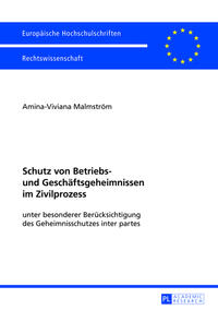 Vorderes Coverbild Schutz von Betriebs- und Geschäftsgeheimnissen im Zivilprozess