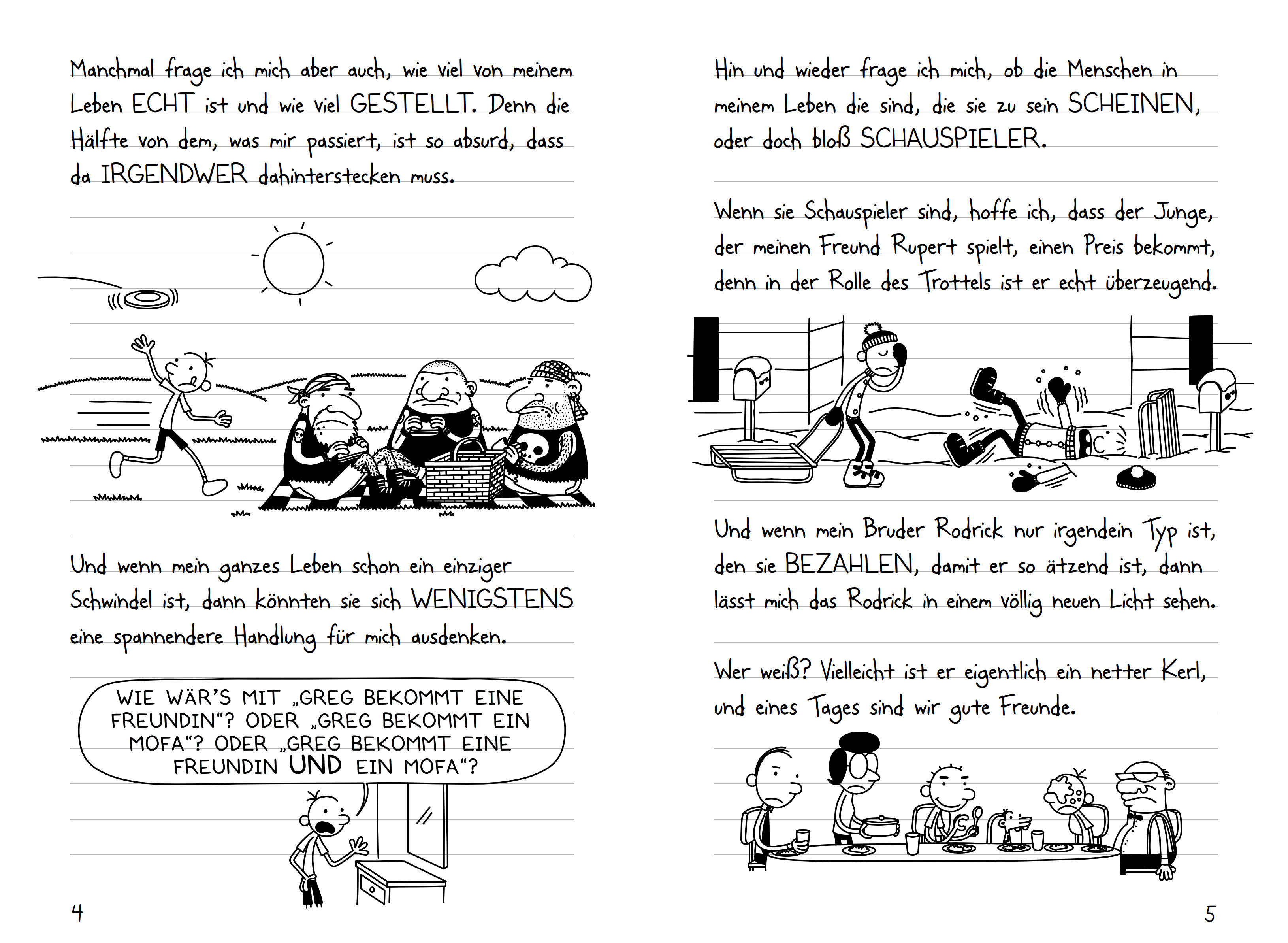 Beispielinhalt (Bild) Gregs Tagebuch 11 - Alles Käse!