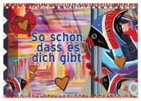 Vorderes Coverbild So schön, dass es dich gibt (Tischkalender 2026 DIN A5 quer), CALVENDO Monatskalender