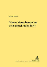 Vorderes Coverbild Gibt es Menschenrechte bei Samuel Pufendorf?