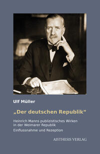 Vorderes Coverbild „"Der deutschen Republik“