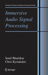 Vorderes Coverbild Immersive Audio Signal Processing