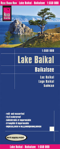 Vorderes Coverbild Reise Know-How Landkarte Baikalsee / Lake Baikal (1:550.000)
