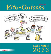 Vorderes Coverbild Kita-Cartoons 2023