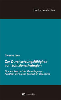 Vorderes Coverbild Zur Durchsetzungsfähigkeit von Suffizienzstrategien