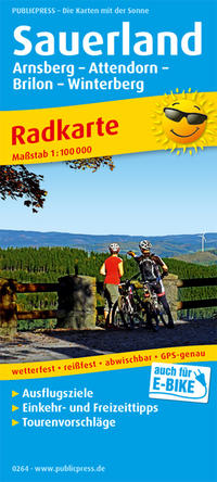 Vorderes Coverbild Sauerland, Arnsberg - Attendorn - Brilon - Winterberg