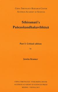 Vorderes Coverbild Sthiramati`s Pañcaskandhakavibhasa