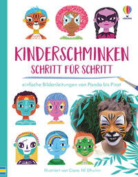 Vorderes Coverbild Kinderschminken - Schritt für Schritt
