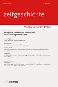 Vorderes Coverbild Ideologische Transfers und Kontinuitäten