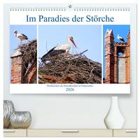 Vorderes Coverbild Im Paradies der Störche - Dorfkirchen als Storchkirchen in Ostpreußen (hochwertiger Premium Wandkalender 2026 DIN A2 quer), Kunstdruck in Hochglanz