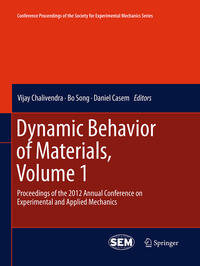 Vorderes Coverbild Dynamic Behavior of Materials, Volume 1