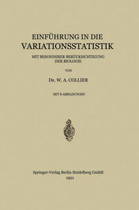 Vorderes Coverbild Einführung in die Variationsstatistik